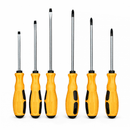 Jogo de Chaves Fenda e Phillips 6 Peças Imantadas