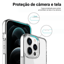 Capinha transparente anti-impacto para Iphones