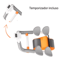 Roda dupla de exercícios abdominais