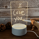 Quadro Luminária de Led para Recados e Escritas