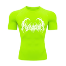 Camisa de compressão cyber tribal com proteção UV