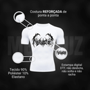 Camisa de compressão cyber tribal com proteção UV