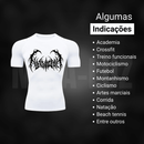 Camisa de compressão cyber tribal com proteção UV