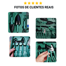Kit de Jardinagem com Ferramentas e Maleta 10 Peças