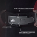 Cinturão powerlifters profissional para levamento de peso