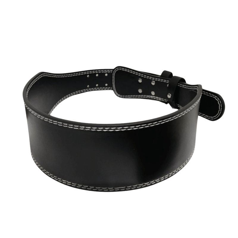 Cinturão de couro sintético para academia e crossfit