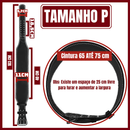 Cinturão de couro sintético para academia e crossfit