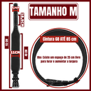 Cinturão de couro sintético para academia e crossfit