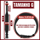 Cinturão de couro sintético para academia e crossfit