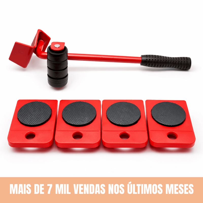 Kit para Mover Móveis Pesados com Rodinhas