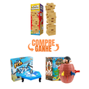 Kit 3 jogos: Caiu Perdeu, Barril Pirata e Numa fria