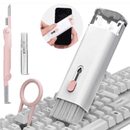 Kit 7 em 1 para limpar celulares, fones e teclados
