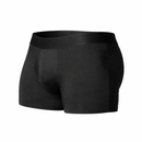 Kit com 5 Cuecas Boxer em Microfibra Preta