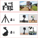 Kit 54 acessórios para câmera esportiva