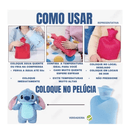 Bolsa de compressão para alivio de cólica em forma de pelúcia