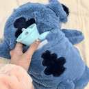 Bolsa de compressão para alivio de cólica em forma de pelúcia