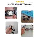 Óculos de Natação Profissional com Protetor de Ouvido