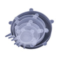Conjunto de 6 Capas de Silicone para preservar alimentos e frutas