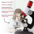 Microscópio educativo infantil
