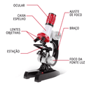 Microscópio educativo infantil