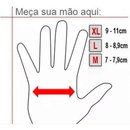 Luva de Ciclismo com Meio Dedo