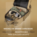 Mochila Tática Reforçada de Camping 50 Litros