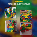 Bloquinhos de montar Infantil com 160 peças