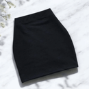 Saia curta feminina de malha