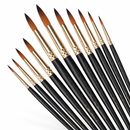 Conjunto de Pincéis Profissionais com 12 Peças