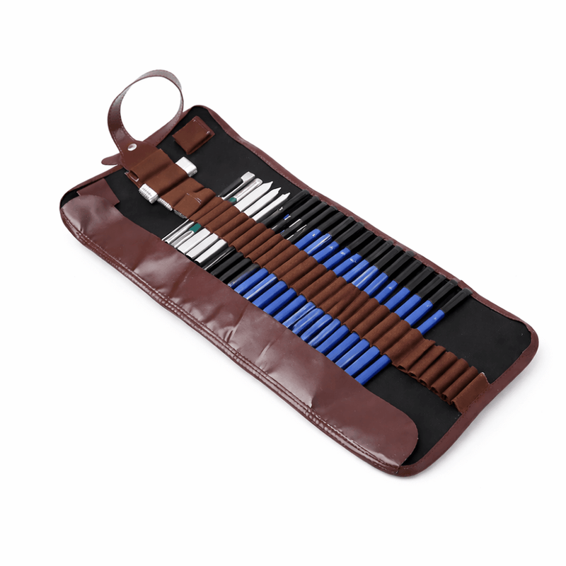 Kit de Lápis para Desenho Profissional