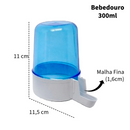 Kit Comedouro automático de sementes + Bebedouro Automático para aves