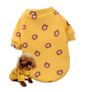 Roupa de moletom estampada para pet