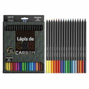 Lápis de Cor de Ponta Resistente com 24 Cores