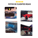 Mouse pad gamer oriental com bordas costuradas