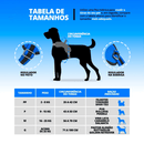 Peitoral confortável + Guia com amortecedor para cachorros fortes