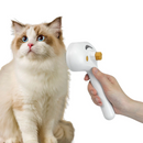 Escova autolimpante para gatos e cachorros