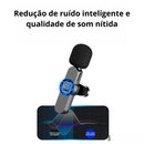 Mini Microfone sem fio de lapela
