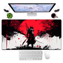 Mouse pad gamer oriental com bordas costuradas