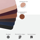 Mouse pad grande 70x30 de couro ecológico