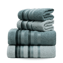 Jogo de Toalhas de Banho 4 Peças 100% Algodão