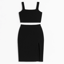 Conjunto Top&Saia plus size