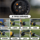 Pistola de alta pressão com 8 jatos com reservatório para lavagem de carros e motos