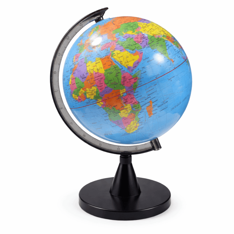 Globo Terrestre Giratório de 23 cm
