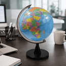 Globo Terrestre Giratório de 23 cm