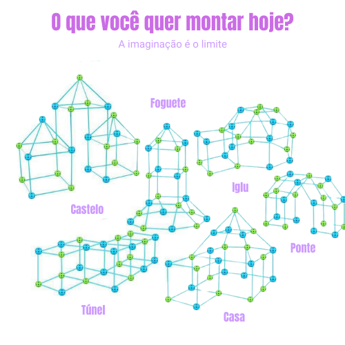 FortePlay™ - Kit de Construção de Fortes Infantis + Brinde