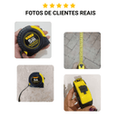 Trena Métrica Profissional 5m com Trava e Revestimento Emborrachado