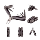 Canivete suiço dobrável 1 em 9 com alicate