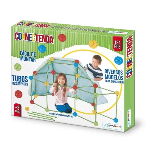 FortePlay™ - Kit de Construção de Fortes Infantis + Brinde