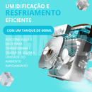 Climatizador Portátil USB com Umidificador e LED