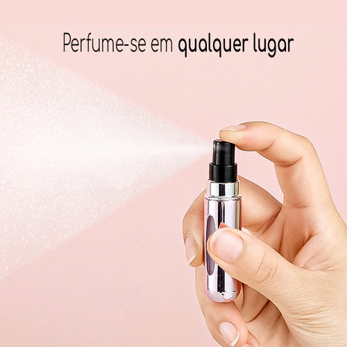 Mini Frasco Para Perfume Portátil Perfeito para Viagens